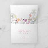 Watercolor Bloemen Moederdag Kaart (Binnen)