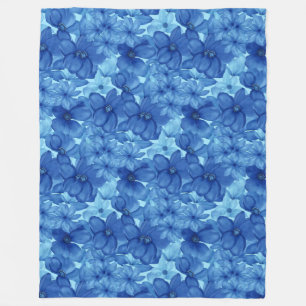 Watercolor Bloemrijke Comfort en Stijl Fleece Deken