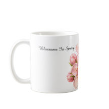 Watercolor Bloesems in de Lente Klassieke Mok