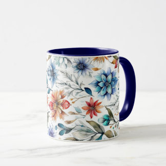 Watercolor Bloesems Mok