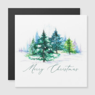 Watercolor bomen 