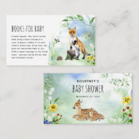 Watercolor bosdierenboeken voor de baby