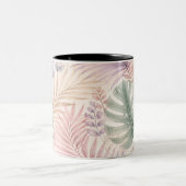 Watercolor Botanical Leaves Mug (Centre)