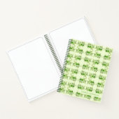 Watercolor Botanical Name Notebook Notitieboek (Binnen)