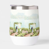 Watercolor Botanical Wedding Mug – Guest Favor (Droite)