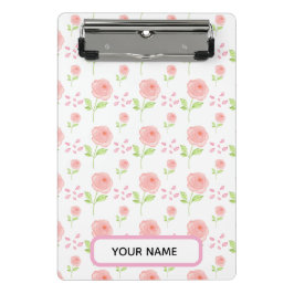 Watercolor Botanische  Bloemmotief Planner Mini Klembord