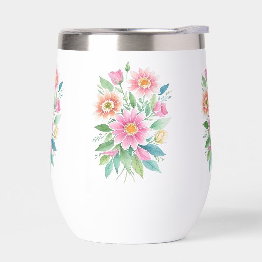 Watercolor Bouquet (Gauche)