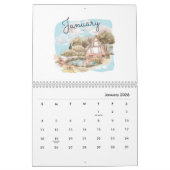 Watercolor Bright & Cheerful 2026 Planner Kalender (Jan 2026)