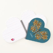 Watercolor Butterfly Heart Reflection Journal  (Intérieur)