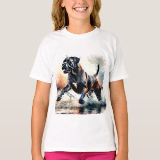 Watercolor Cane Corso dog T-shirt