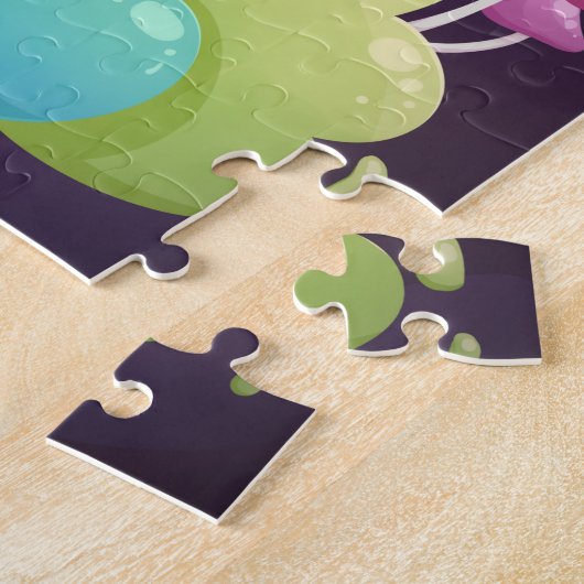 Watercolor Cat Jigsaw Puzzle (Côté)