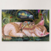 Watercolor Cat Jigsaw Puzzle (Horizontal)