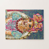 Watercolor Cat Jigsaw Puzzle (Horizontal)