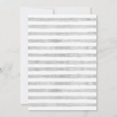 Watercolor Circus Animaux Baby shower Invitation (Dos)