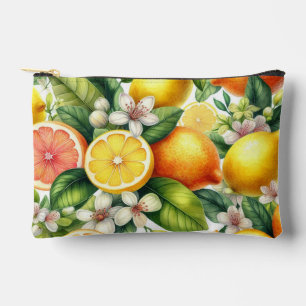 Watercolor Citrusfruitpatroon Etui