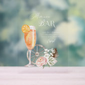 Watercolor Comté Western Watercolor Bar Mimosa (Neutre)