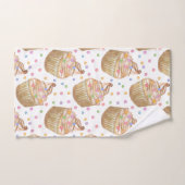 Watercolor cupcakes (Serviette à main)