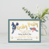 Watercolor Derby Horse Racing Party Invitation (Debout devant)