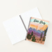 Watercolor Desert Bible Study Journal (Intérieur)