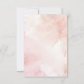 Watercolor Desert Nature Cactus Carte de remerciem (Dos)