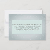 Watercolor Desert Succulents Carte de remerciement (Dos)