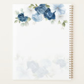 Watercolor Dusty Blue Floral 2026 (Dos)