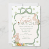 Watercolor Easter Brunch Invitation | Bunny & Gree (Devant)
