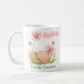 Watercolor Easter Egg Personalized Mug (Gauche)