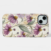 Watercolor Echinacea Purple & Gold (Verso Horizontal)