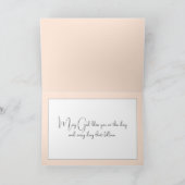 Watercolor engel meisje kaart (Binnen)