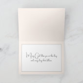 Watercolor engel meisje  kaart (Binnen)