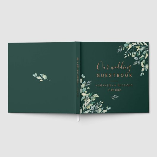 Watercolor Eucalyptus Botanical Wedding (Complet)