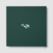 Watercolor Eucalyptus Botanical Wedding Gastenboek (Achterkant)