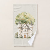 Watercolor Fairytale Princess Whimsical Bad Handdoek (Handdoek)