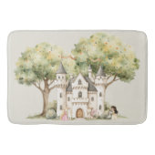 Watercolor Fairytale Princess Whimsical Badmat (Voorkant)