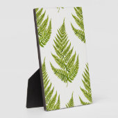 Watercolor Fern Pattern Fotoplaat (Zijkant)