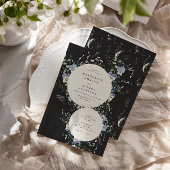 Watercolor Fleurs sauvages Élégante invitation de