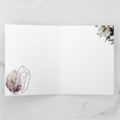 watercolor floral frame kaart (Binnen)