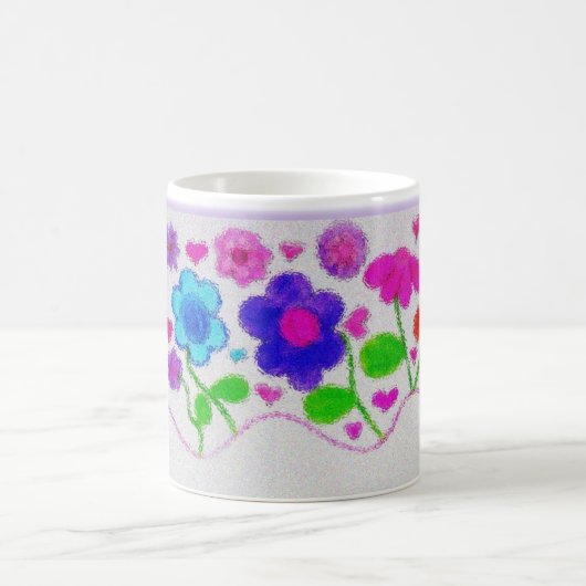 Watercolor Floral Gift Mug (Centre)
