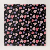 Watercolor Floral Pattern  Legpuzzel (Horizontaal)