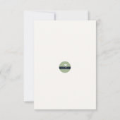 Watercolor Floral Special 2e Invitation anniversai (Dos)