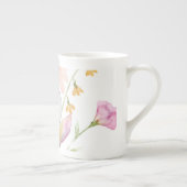 watercolor flower editable porselein kop (Rechts)