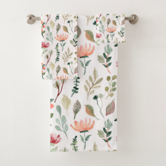 Watercolor Flowers Pattern