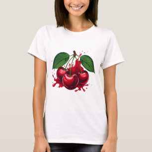 Watercolor Fruit Dames T-Shirt