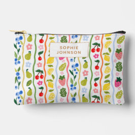 Watercolor Fruitpatroon Voedsel Zomer Persoonlijk Etui