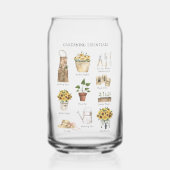 Watercolor Gardening Tools Sunflower Garden (Recto)