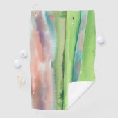 Watercolor Golf Golfhanddoek (Insitu)