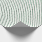 Watercolor Groene Streep Cadeaupapier (Hoek)