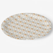 Watercolor Halloween Papieren Bordje (Gekanteld)