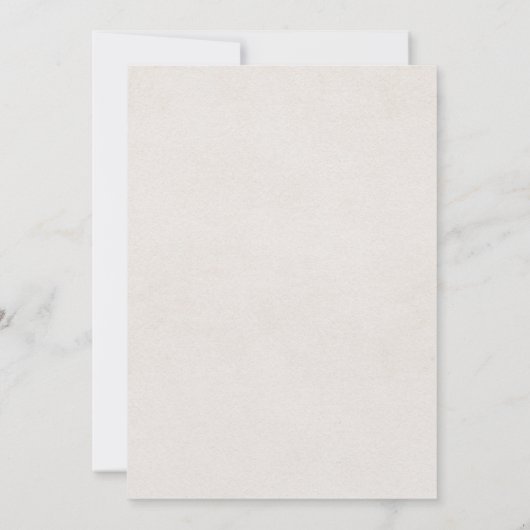 Watercolor Heart Pattern Invitation Kaart (Achterkant)